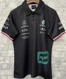 2022 Mercedes AMG F1 Black Team POLO T-Shirt Petronas #63