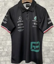 2022 Mercedes AMG F1 Black Team POLO T-Shirt Petronas #63