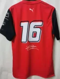 2022 Ferrari F1 Charles Red Team T-Shirt Leclerc #16