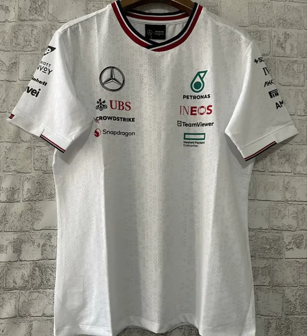 2024/25 Mercedes AMG Petronas F1 White Team T-Shirt