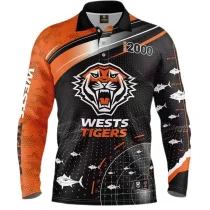 2022/23 Wests Tigers Rugby Fishing Jersey