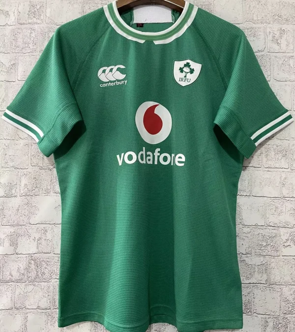 2024 Irish IRFU Home Green Rugby Jersey Ireland