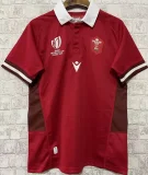 2023 Wales Rugby World Cup Home Red Rugby Jersey