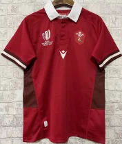 2023 Wales Rugby World Cup Home Red Rugby Jersey