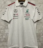 2024/25 Mercedes AMG Petronas F1 White Team POLO T-Shirt