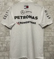 2024/25 Mercedes AMG Petronas F1 White Team POLO T-Shirt