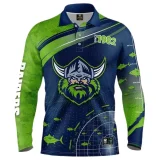 2022/23 Canberra Raiders Rugby Fishing Jersey