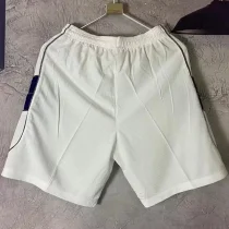 2000 Man United White Retro Shorts Pants