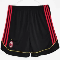 2006/07 AC Milan Black Retro Shorts Pants