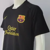 2011/12 Barcelona Away Black Retro Soccer Jersey