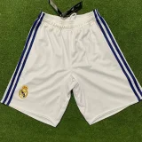 2016/17 RMA Home White Retro Shorts Pants