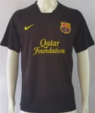 2011/12 Barcelona Away Black Retro Soccer Jersey