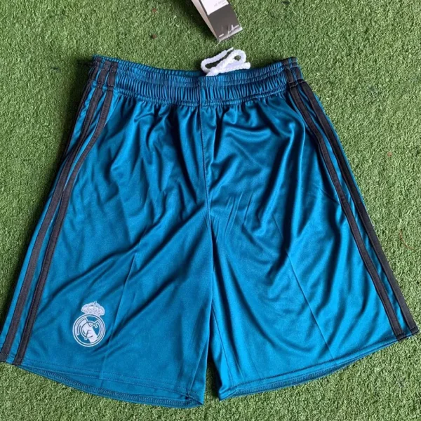 2017/18 RMA Retro Blue Shorts Pants