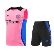 2025 Man United Pink Vest Training Jersey