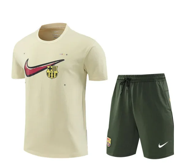 2025 Barcelona Off-White Training Jersey