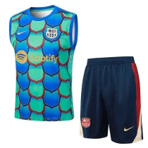 2024/25 Barcelona Green Vest Training Jersey