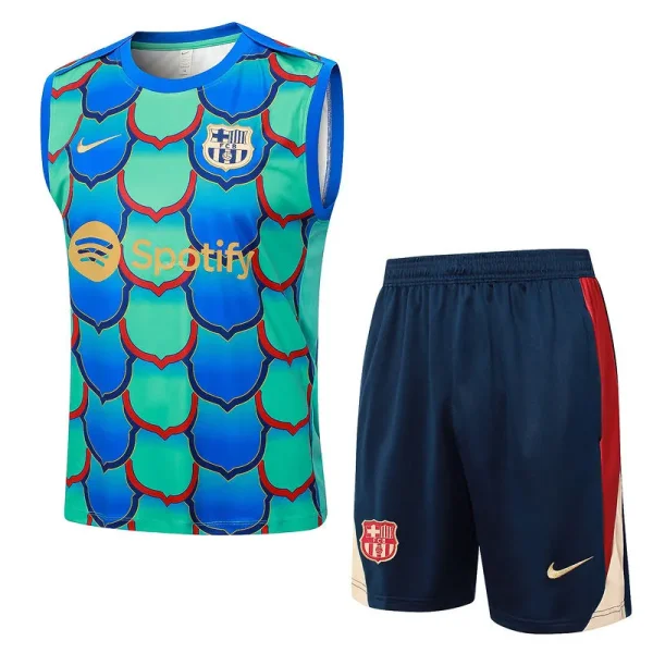 2024/25 Barcelona Green Vest Training Jersey