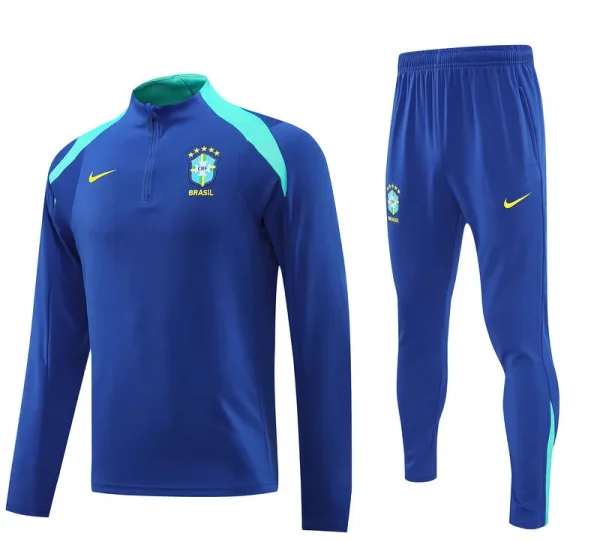 2024/25 Brazil Blue Sweater Tracksuit