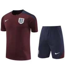 2024/25 England Wine Red Vest Training Tracksuit