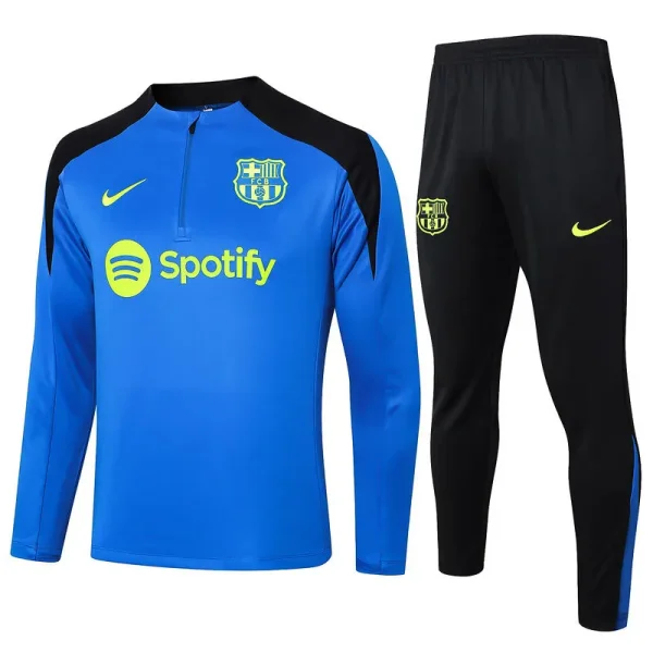 2024/25 Barcelona Light Blue Sweater Tracksuit