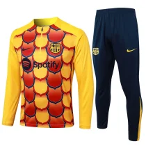 2024/25 Barcelona Yellow Sweater Tracksuit