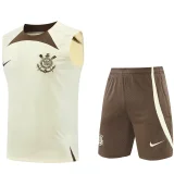 2024/25 Corinthians Off-White Vest Training Jersey