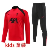 2025 Liverpool Red Kids Sweater Tracksuit