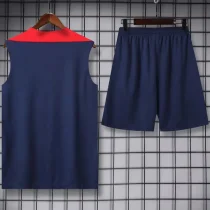 2025 Atletico Madrid Sapphire Blue Vest Training Jersey