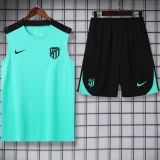 2025 Atletico Madrid Light Green Vest Training Jersey