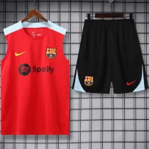 2025 Barcelona Red Vest Training Jersey