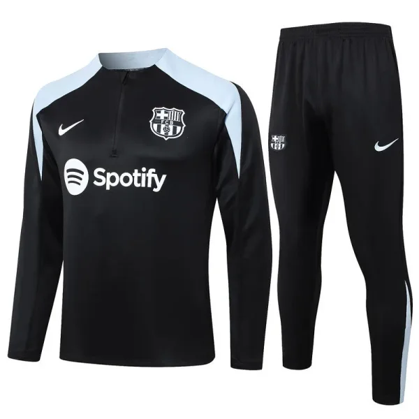 2025 Barcelona Black Sweater Tracksuit