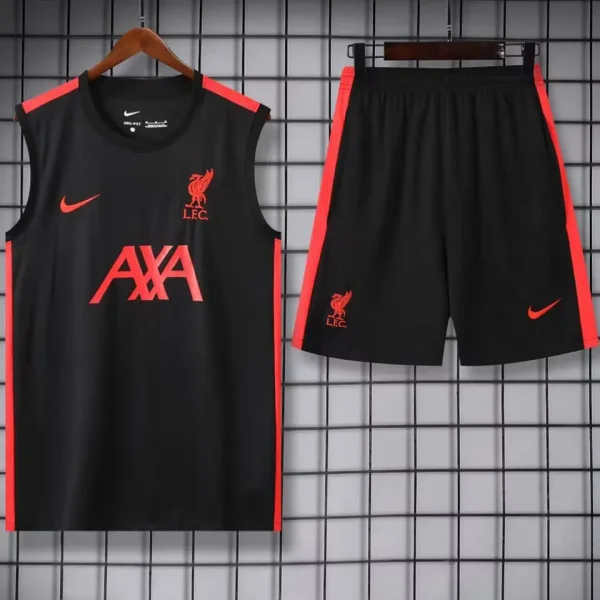 2025 Liverpool Black Vest Training Jersey