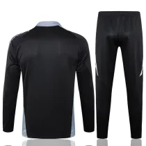 2025 Italy Black Sweater Tracksuit