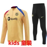 2025 Barcelona Kids Sweater Tracksuit