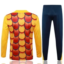 2024/25 Barcelona Yellow Sweater Tracksuit