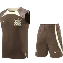 2024/25 Corinthians Brown Vest Training Jersey