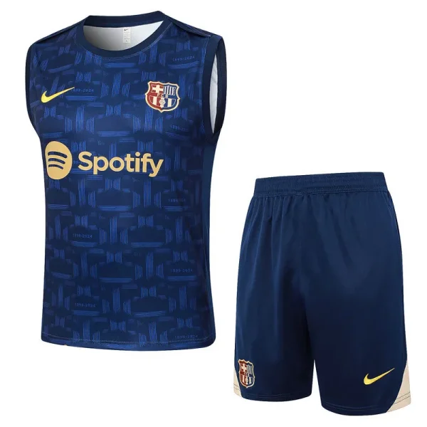 2025 Barcelona Sapphire Blue Vest Training Jersey