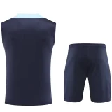 2024/25 France Sapphire Blue Vest Training Jersey