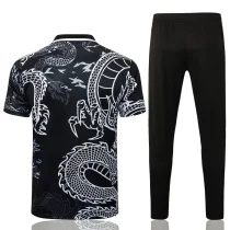 2024/25 RMA Black POLO Training Tracksuit
