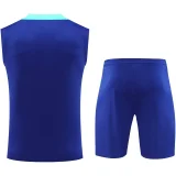 2025 Brazil Sapphire Blue Vest Training Jersey