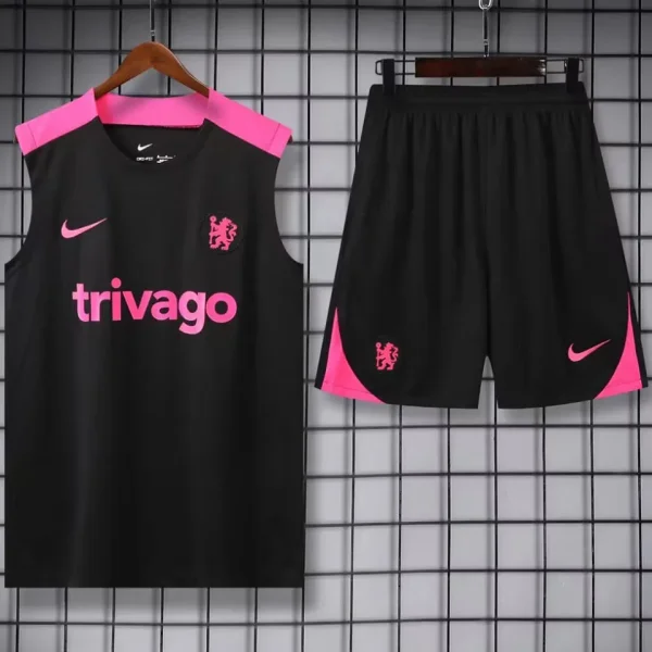 2025 Chelsea Black Vest Training Jersey