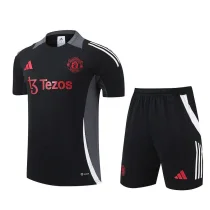 2024/25 Man United Black Training Tracksuit