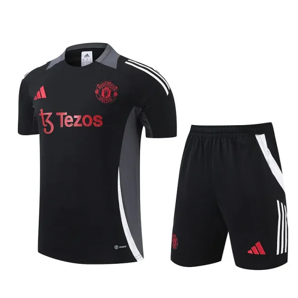 2024/25 Man United Black Training Tracksuit