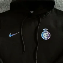 2023/24 Al-Nassr Black Hoodie Ronaldo #7
