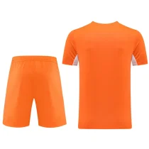 2022 NK~ White Orange Short Training Jersey