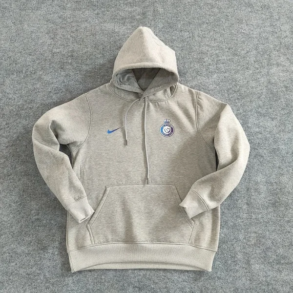 2023/24 Al-Nassr Grey Hoodie Ronaldo #7