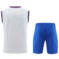 2024/25 Barcelona White Vest Training Tracksuit