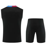 2024/25 Barcelona Black Vest Training Tracksuit