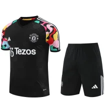 2024/25 Man United Black Training Tracksuit