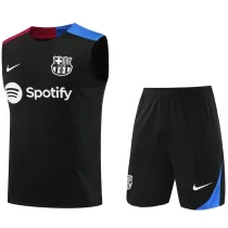 2024/25 Barcelona Black Vest Training Tracksuit